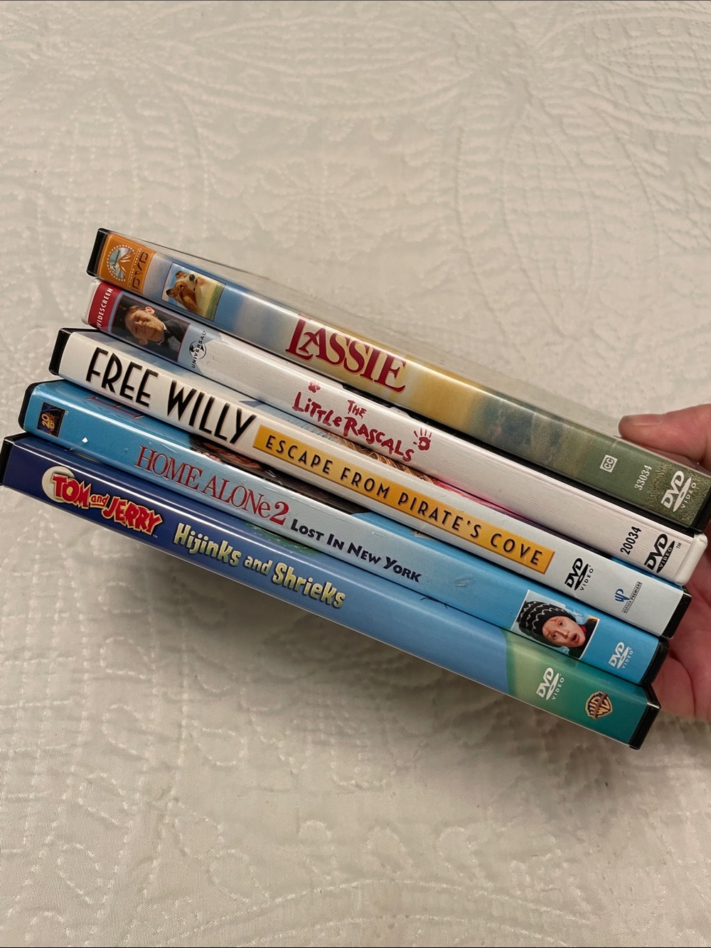 DVD Movies For Kids Children & Families Lot of 5 Movies Total